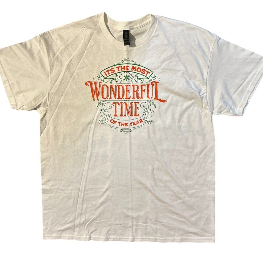 “It’s The Most Wonderful Time of the Year “ Graphic Tee Gildan Short Sleeve XL